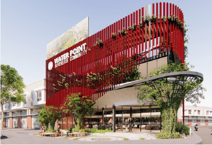 Phối cảnh Sales Gallery Waterpoint 1 tại Khu đô thị Waterpoint Long An